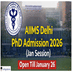 AIIMS Delhi PhD Admission 2026 (Jan Session) Open Till January 26; Check Detailed Fee Structure Here